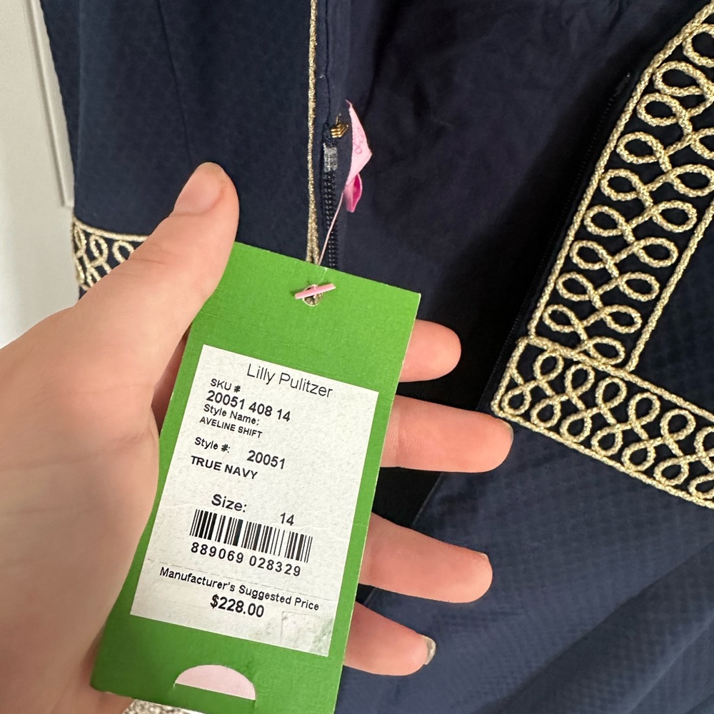 NWT Lilly Pulitzer Aveline Shift Dress - Picture 6 of 6